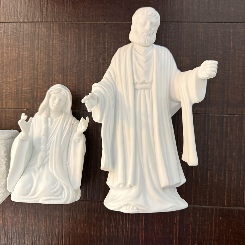 Department 56 Nativity Set Silhouette Treasures Miracle of Christmas Vintage Box - Picture 6 of 14
